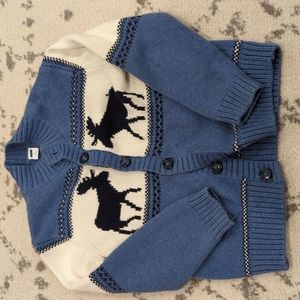 Boys size 5 winter sweater Janie and Jack